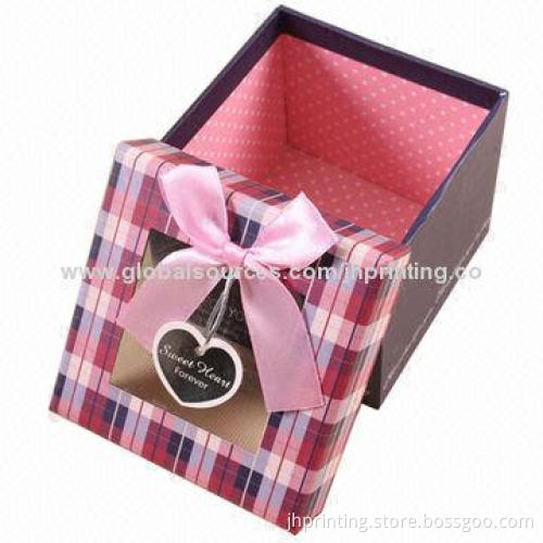 Silver Hi-wall Gift Box, Made of Silver Paper and Rigid Cardboard, OEM Orders are Welcome